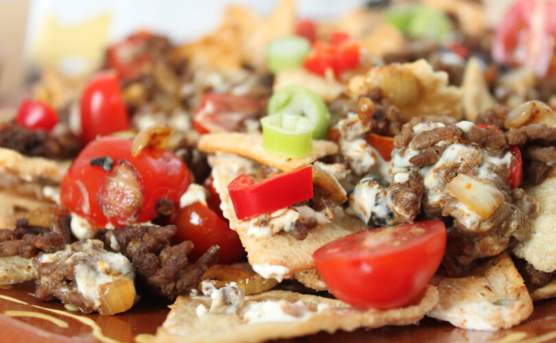 Nacho ovenschotel met gehakt