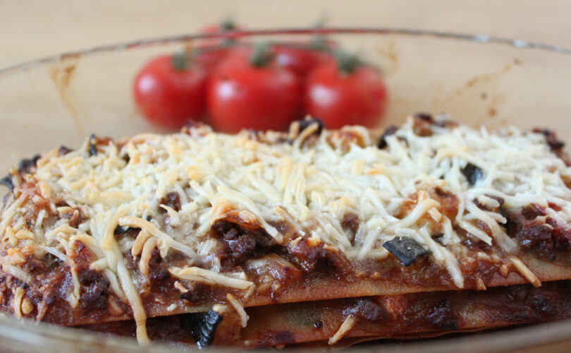 Lasagne bolognese koolhydraatarm