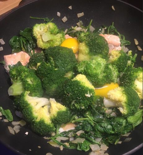 Groene shakshuka